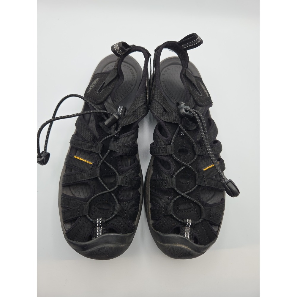 Keen Waterproof Hiking Sandals Womens 7.5 Whisper Black